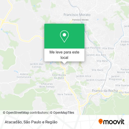 Atacadão mapa