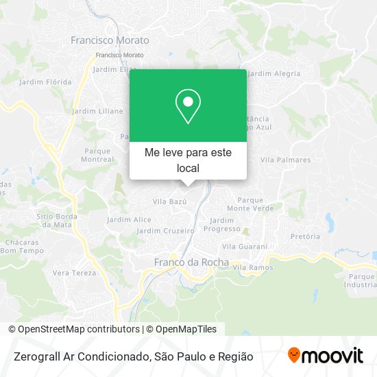 Zerograll Ar Condicionado mapa