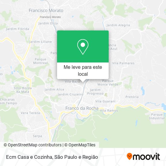 Ecm Casa e Cozinha mapa