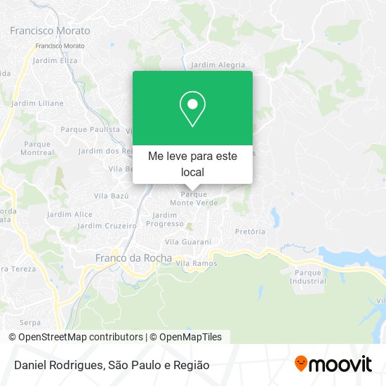 Daniel Rodrigues mapa