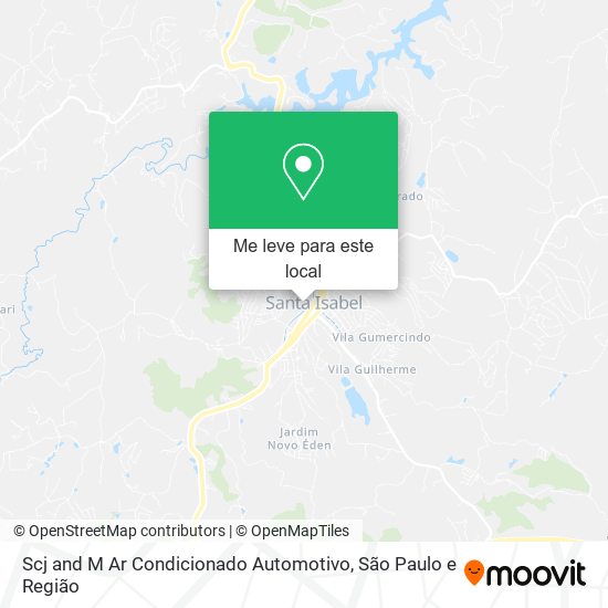 Scj and M Ar Condicionado Automotivo mapa