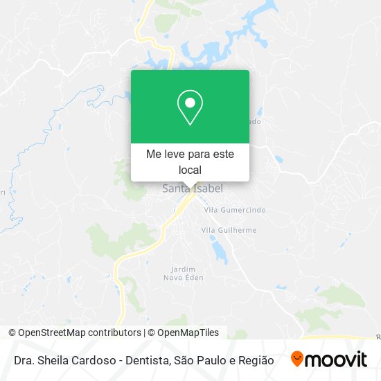 Dra. Sheila Cardoso - Dentista mapa