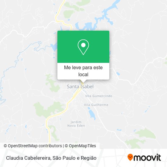 Claudia Cabelereira mapa