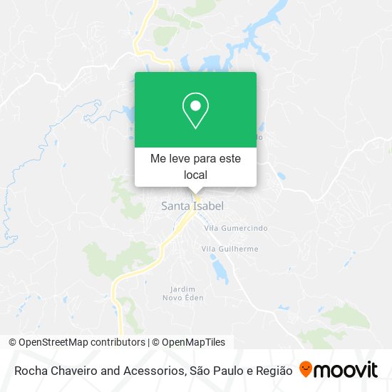 Rocha Chaveiro and Acessorios mapa
