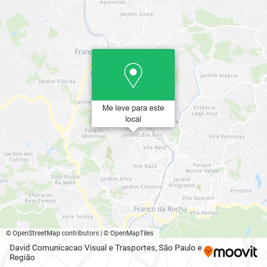 David Comunicacao Visual e Trasportes mapa