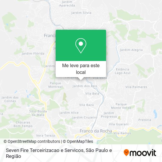 Seven Fire Terceirizacao e Servicos mapa