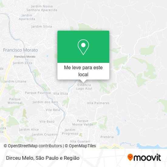 Dirceu Melo mapa