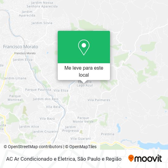 AC Ar Condicionado e Eletrica mapa