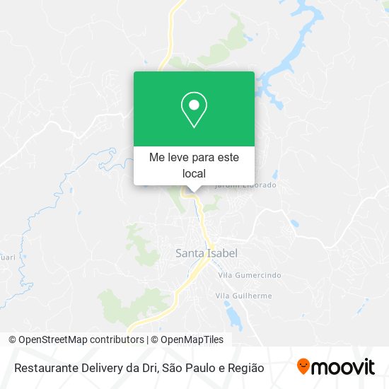 Restaurante Delivery da Dri mapa