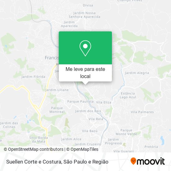 Suellen Corte e Costura mapa