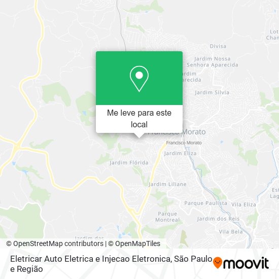 Eletricar Auto Eletrica e Injecao Eletronica mapa