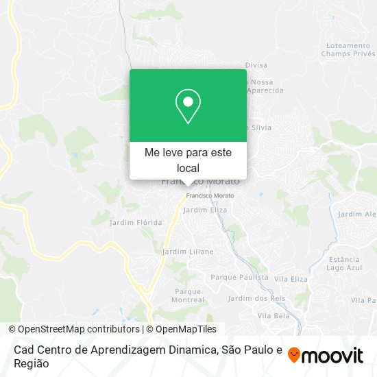 Cad Centro de Aprendizagem Dinamica mapa