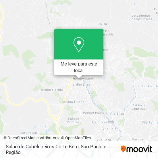 Salao de Cabeleireiros Corte Bem mapa