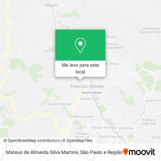 Mateus de Almeida Silva Martins mapa