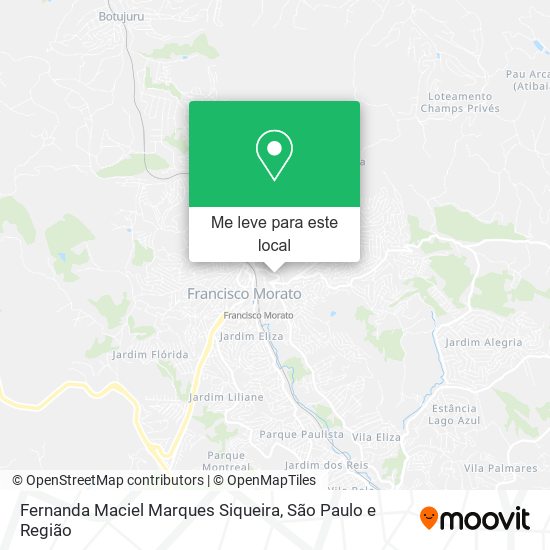 Fernanda Maciel Marques Siqueira mapa