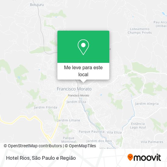 Hotel Rios mapa