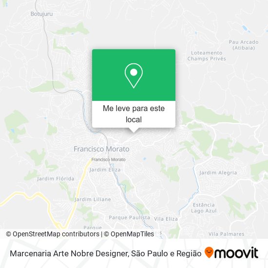 Marcenaria Arte Nobre Designer mapa