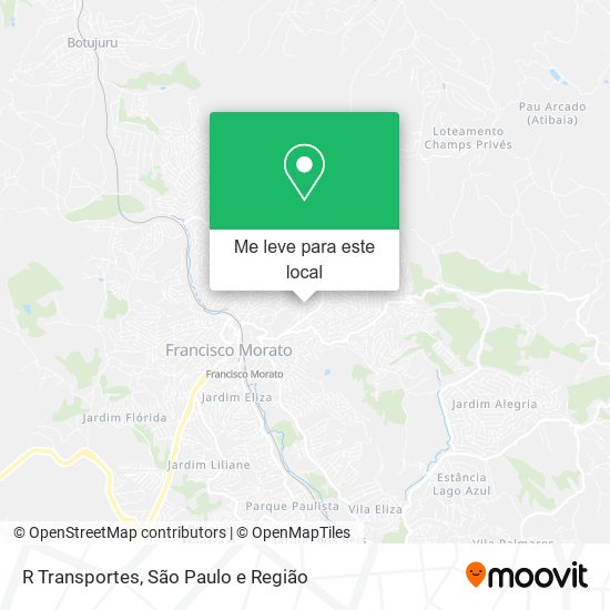 R Transportes mapa