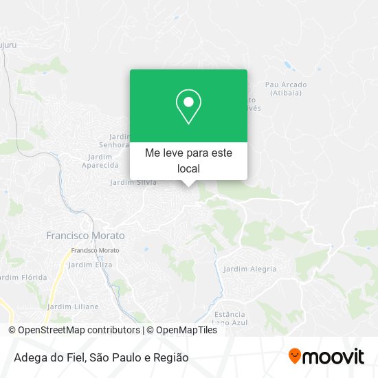 Adega do Fiel mapa