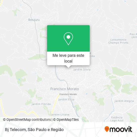 Bj Telecom mapa