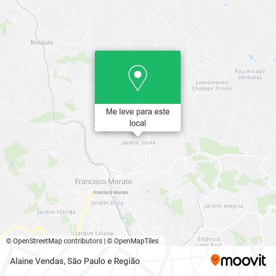 Alaine Vendas mapa