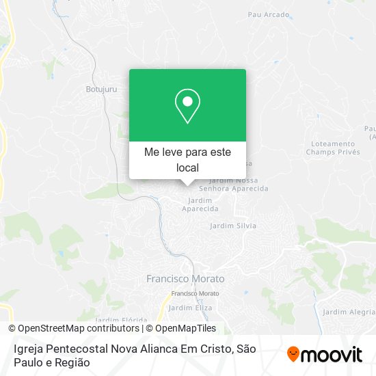 Igreja Pentecostal Nova Alianca Em Cristo mapa