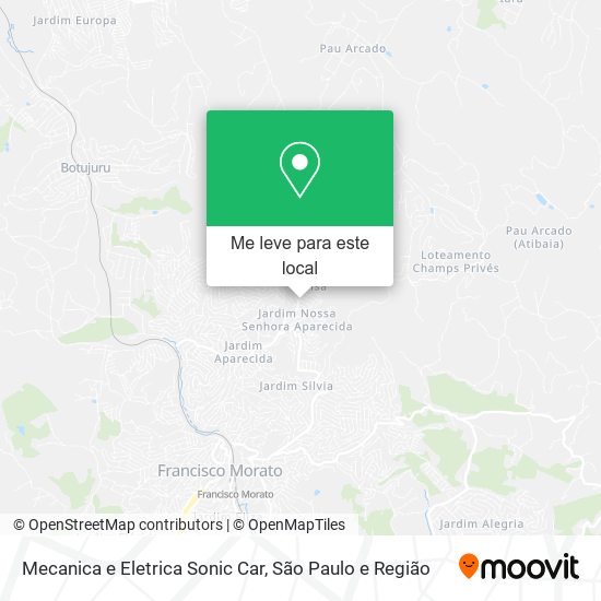 Mecanica e Eletrica Sonic Car mapa