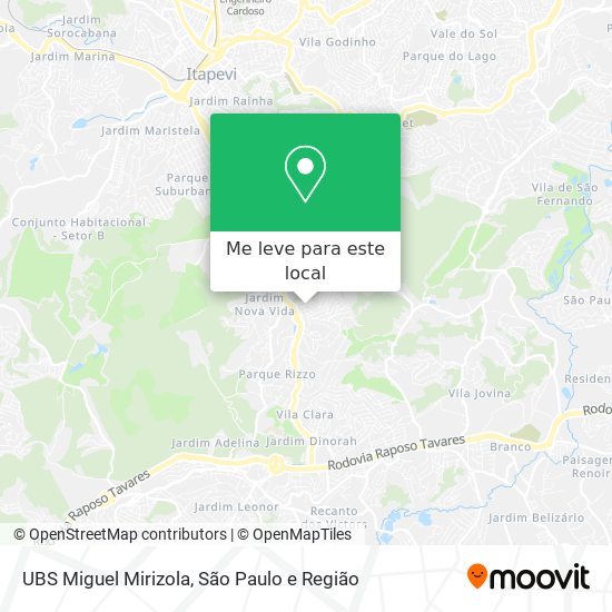 UBS Miguel Mirizola mapa