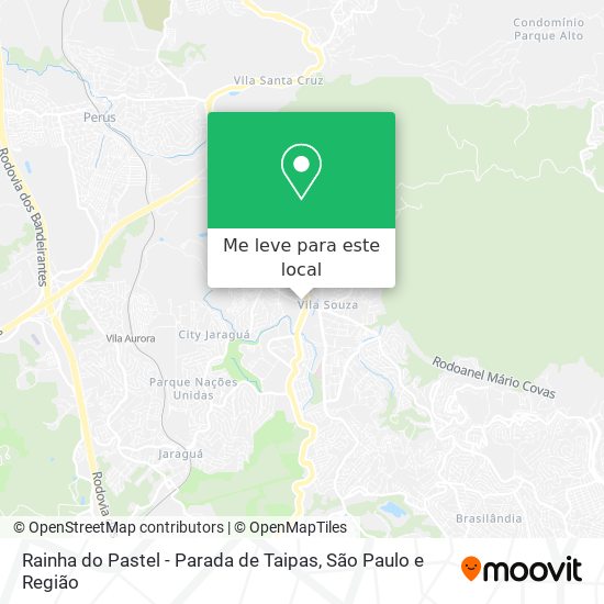 Rainha do Pastel - Parada de Taipas mapa