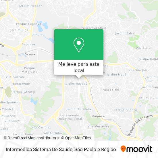 Intermedica Sistema De Saude mapa