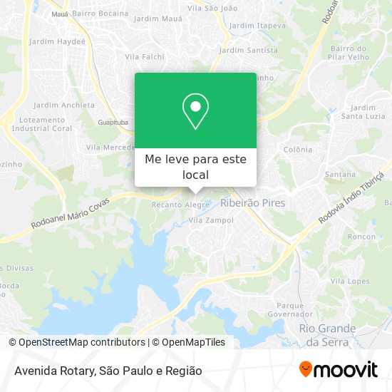 Avenida Rotary mapa