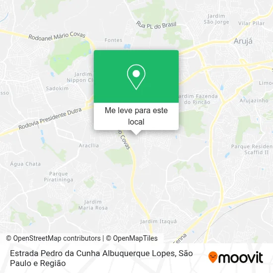 Como chegar até Estrada Pedro da Cunha Albuquerque Lopes em ...