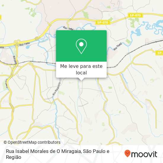 Rua Isabel Morales de O Miragaia mapa