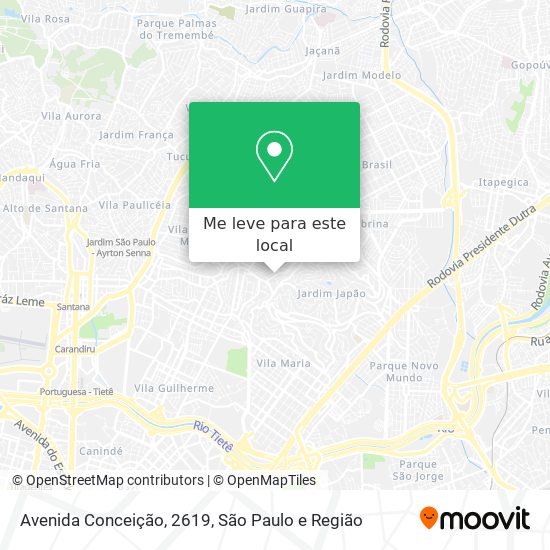 Avenida Conceição, 2619 mapa
