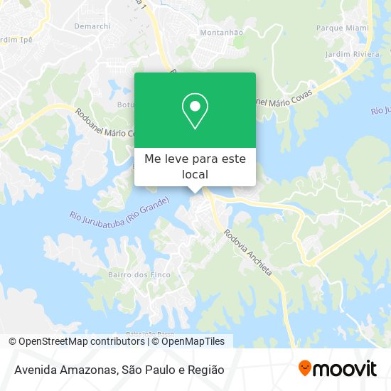 Avenida Amazonas mapa