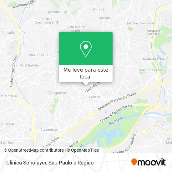 Clinica Sonolayer mapa