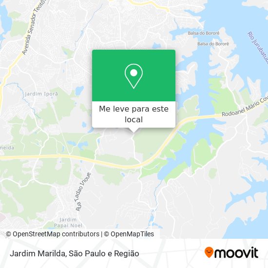 Jardim Marilda mapa