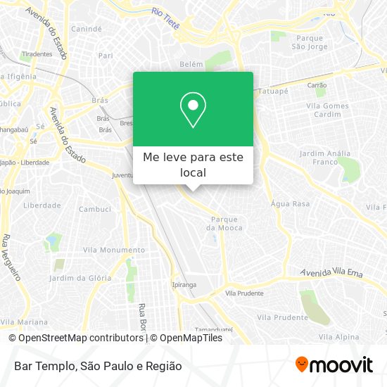 Bar Templo mapa