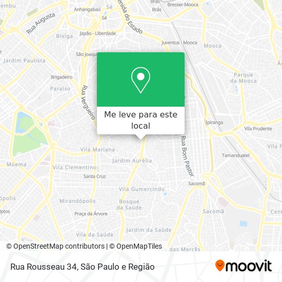 Rua Rousseau 34 mapa