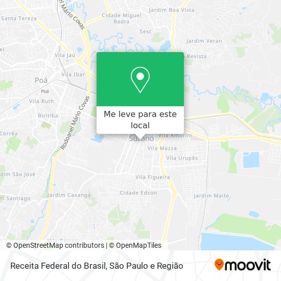 Receita Federal do Brasil mapa