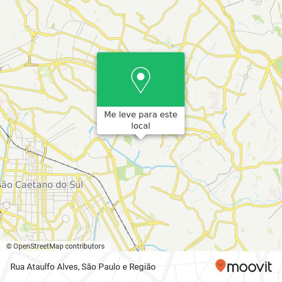 Rua Ataulfo Alves mapa