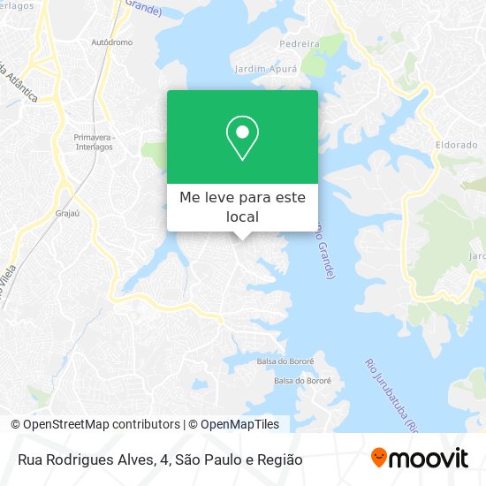 Rua Rodrigues Alves, 4 mapa