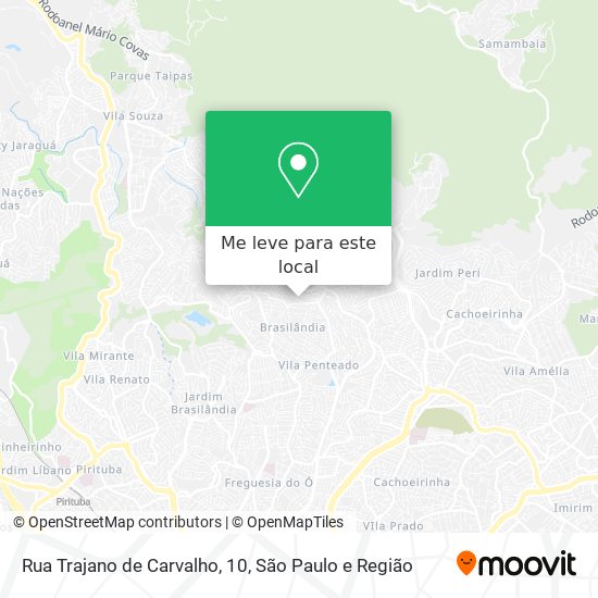 Rua Trajano de Carvalho, 10 mapa
