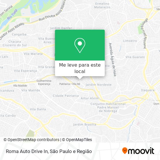 Roma Auto Drive In mapa