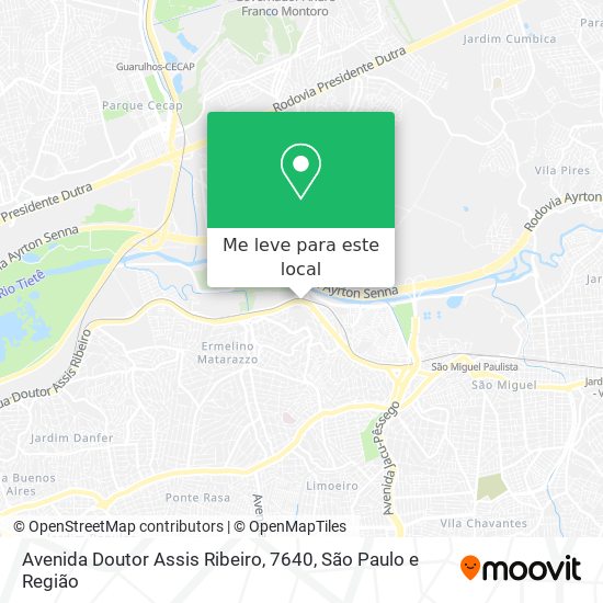 Avenida Doutor Assis Ribeiro, 7640 mapa