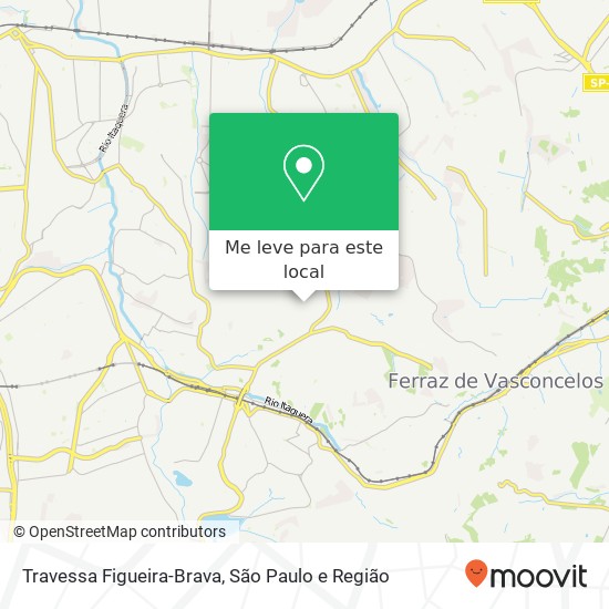 Travessa Figueira-Brava mapa