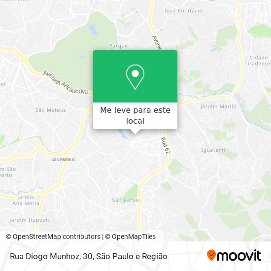 Rua Diogo Munhoz, 30 mapa