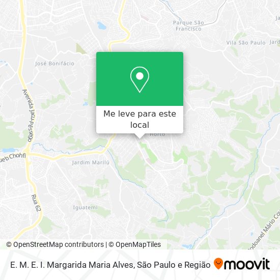 E. M. E. I. Margarida Maria Alves mapa