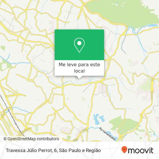 Travessa Júlio Perrot, 6 mapa