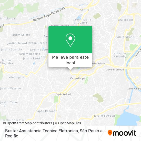 Buster Assistencia Tecnica Eletronica mapa